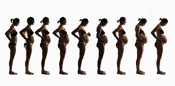 ► Хотите узнать, какого срока становится видно живот при беременности? Рассказываем, как растет живот у беременных, почему он иногда твердеет и болит!