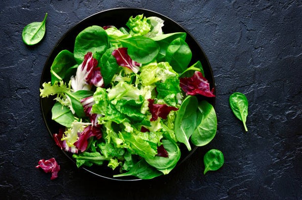 Рецепты салатов из зелени для похудения