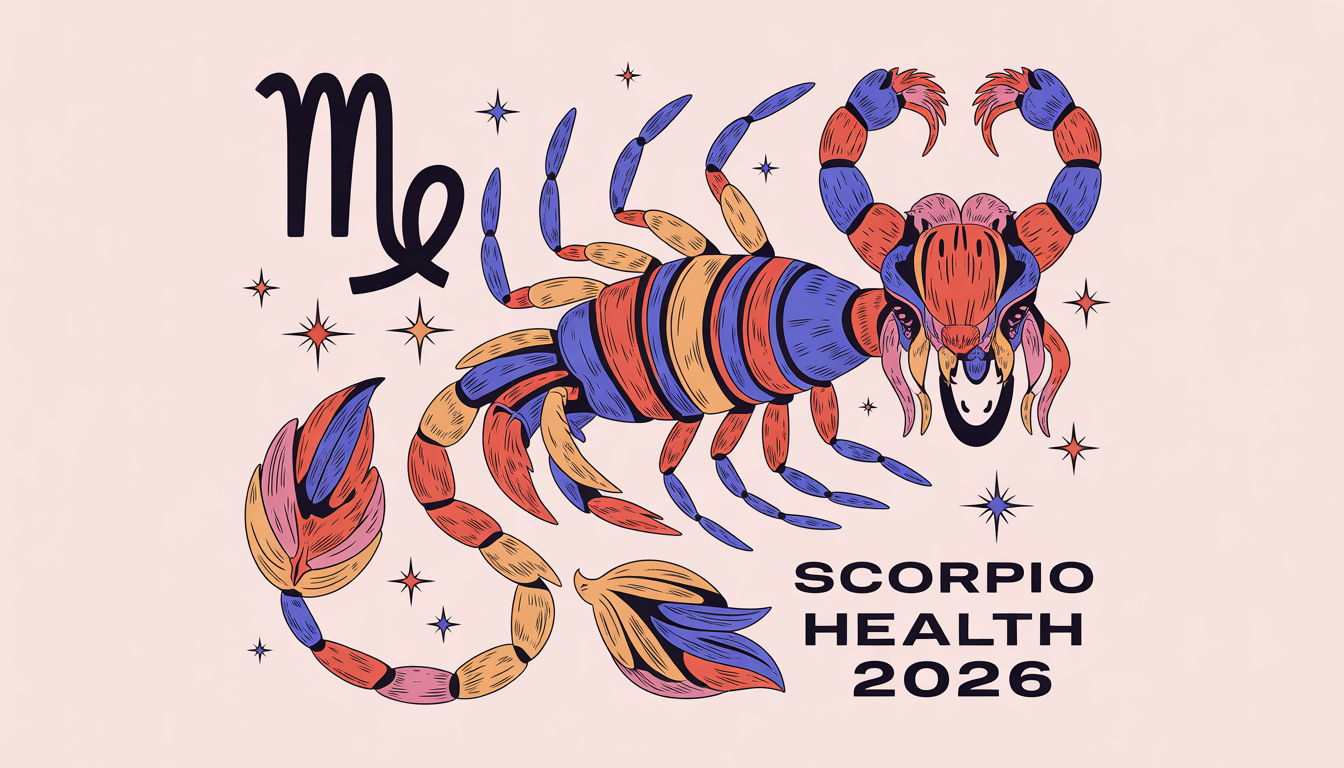 Скорпион — гороскоп здоровья на 2026 год