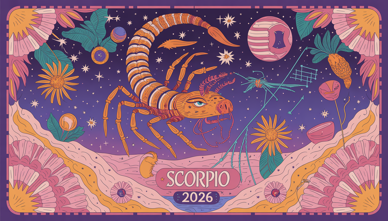 Скорпион — гороскоп на 2026 год
