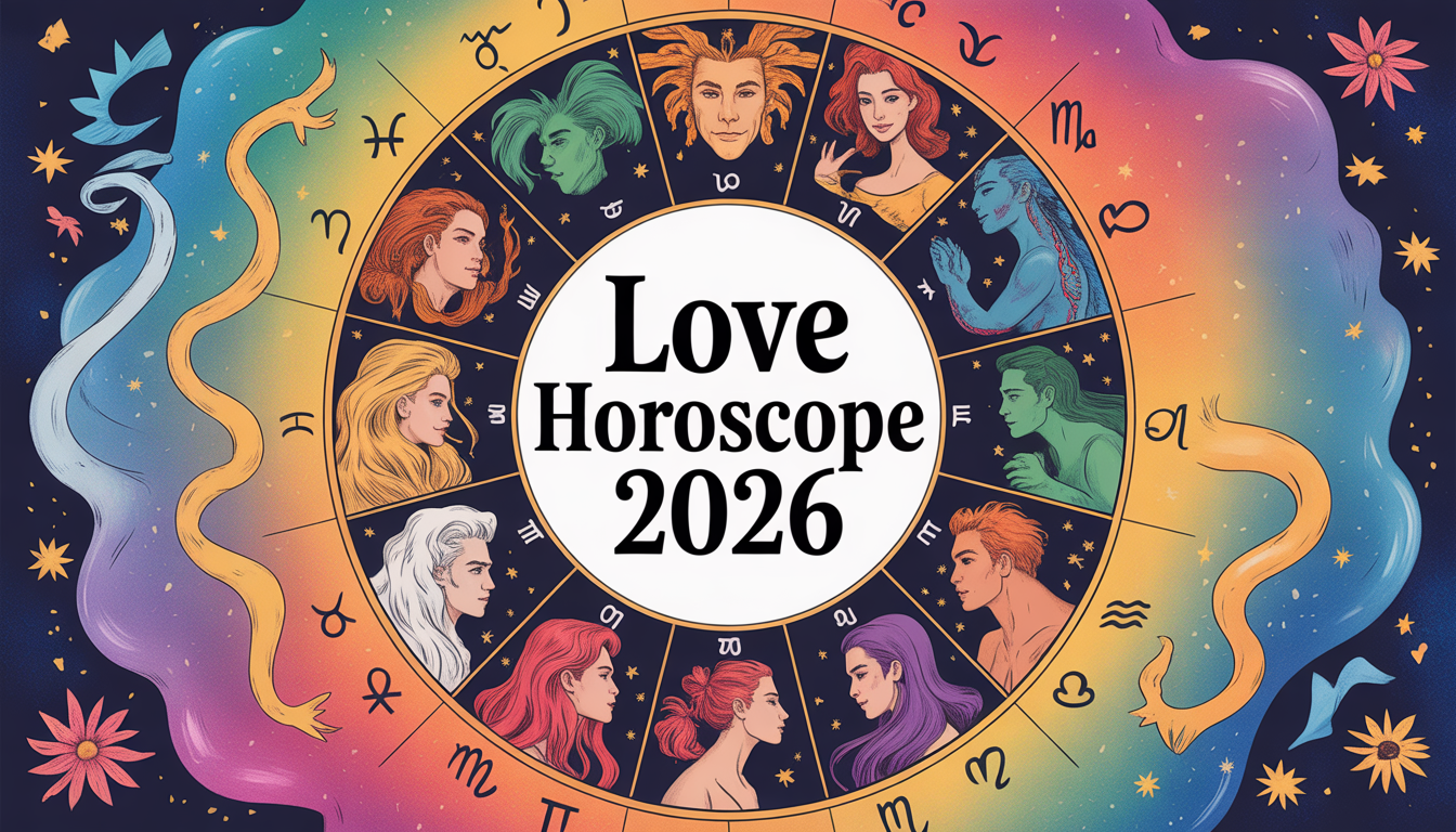 Любовный гороскоп на 2026 год для всех знаков зодиака