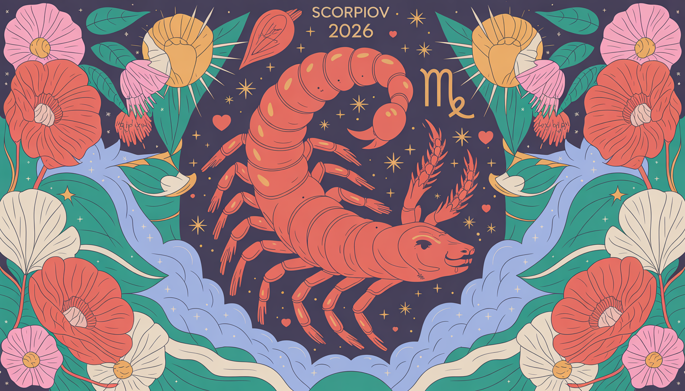 Скорпион — любовный гороскоп на 2026 год